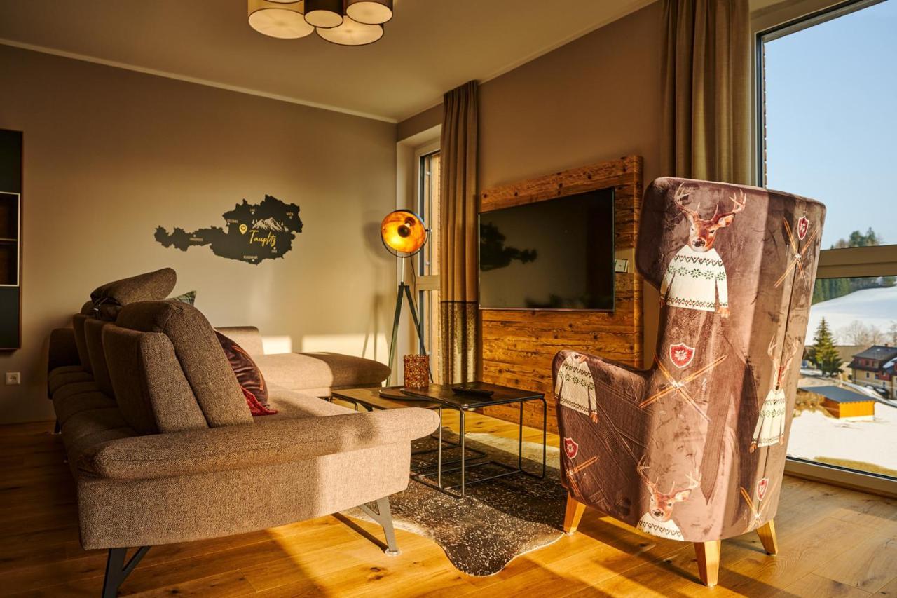 Die Tauplitz Lodges - Adler Auszeit Lodge D6 By Aa Holiday Homes Extérieur photo