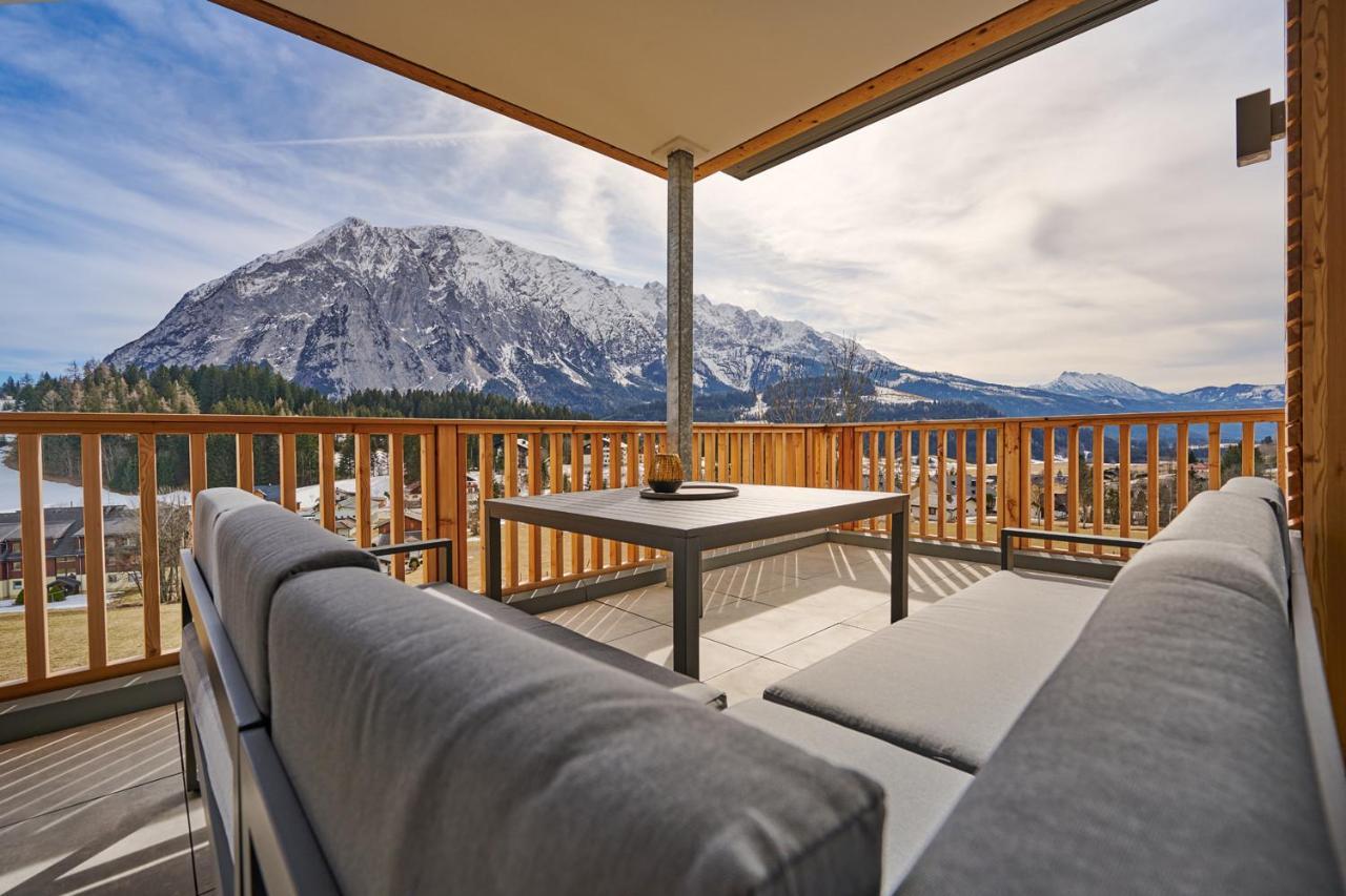 Die Tauplitz Lodges - Adler Auszeit Lodge D6 By Aa Holiday Homes Extérieur photo